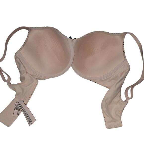 Victorias Secret Body by Victoria 38DD Polka Dot Lined Perfect Coverage Bra Pink - Picture 6 of 10